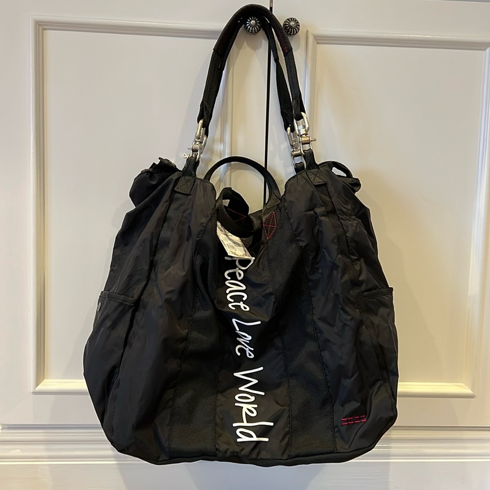 Peace Love World Weekender Bag NWT